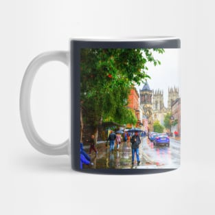 York City And Minster In The Rain Mug